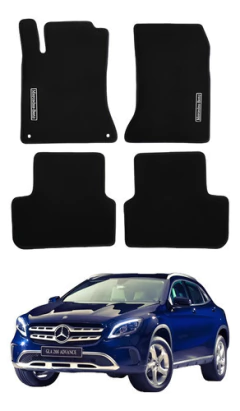 Tapete Mercedes Gla 200 / 250 Carpete Grosso Ano 2014 / 2020 Preto