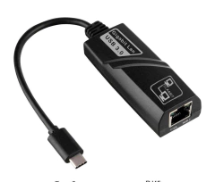 Adaptador USB-C para RJ45 Gigabit