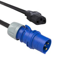 Cabo de Força C13 para Plug Industrial 2P+T 32A 3x2,50mm 5 Metros - comprar online