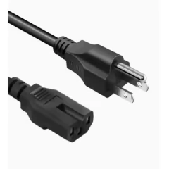 Cabo de Força Padrão Americano para IEC C15 10A 1,80 Metros