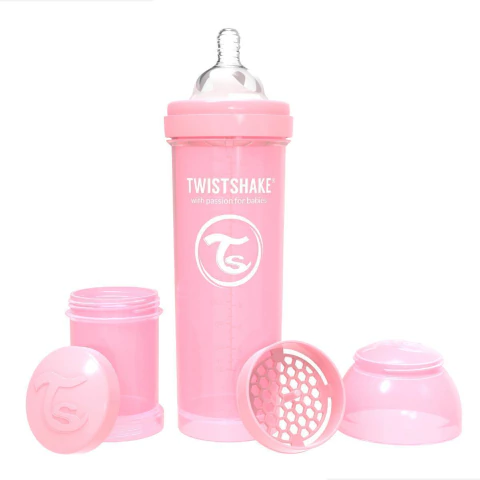 Mamadeira Twistshake Anti-Colica 330ml Bico 4+ M - comprar online