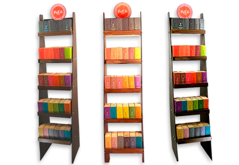 Expositor Madeira - LINHA COMPLETA