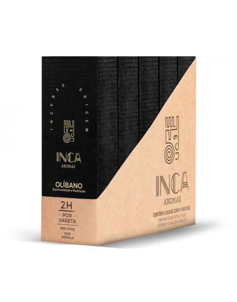 Incenso de Olíbano - 9 varetas (pacote 5 un) - comprar online