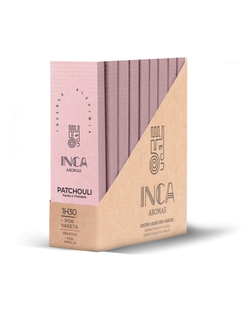 Incenso de Patchouli - 4 varetas (pacote 9 un) - comprar online