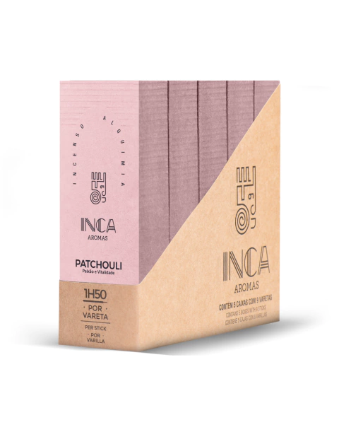 Incenso de Patchouli - 9 varetas (pacote 6 un) - comprar online