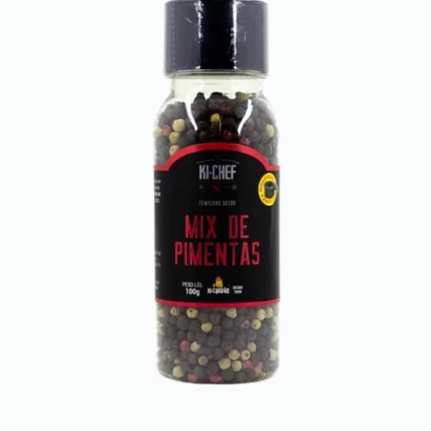 Tempero Mix de Pimentas 100g Ki-Chef - comprar online