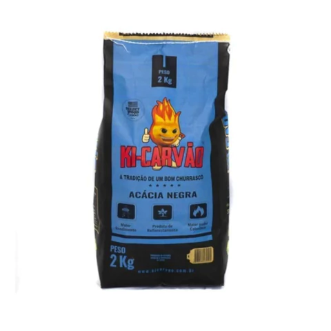 Ki-Carvão Acácia Negra 2,0 Kg 2,0kg - comprar online