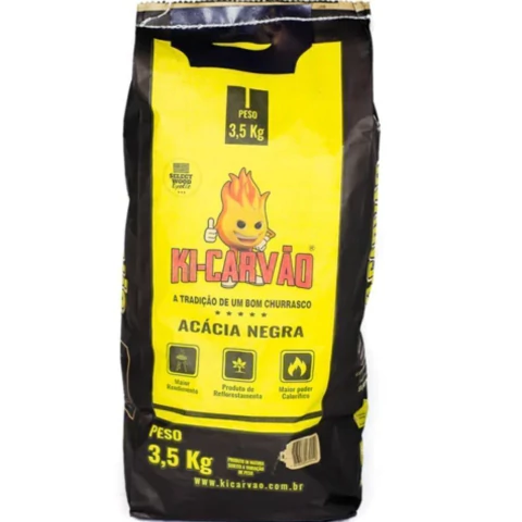 Ki-Carvão Acácia Negra 3,5kg - comprar online