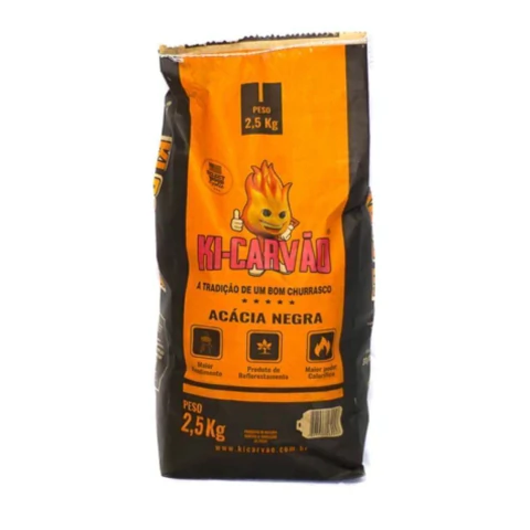 Ki-Carvão Acácia Negra 2,5kg - comprar online