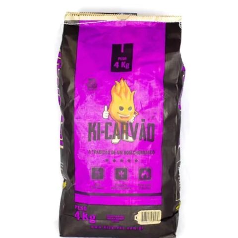 Ki-Carvão Acácia Negra 4,0kg - comprar online