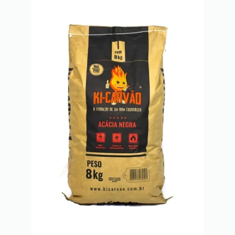 Ki-Carvão Acácia Negra 8,0kg - comprar online
