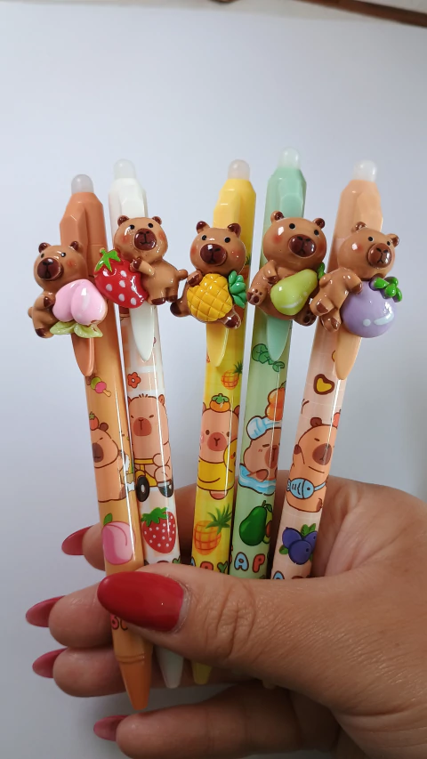 Caneta Apagável Capi Fruit