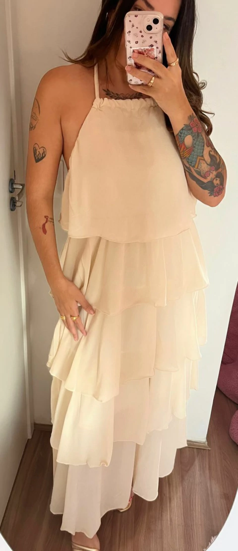 Vestido de Camadas - loja online