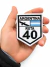 Patch Bordado Argentina Ruta 40