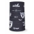 Bandana Tubular Dry Fit Serra do Corvo Branco Preto