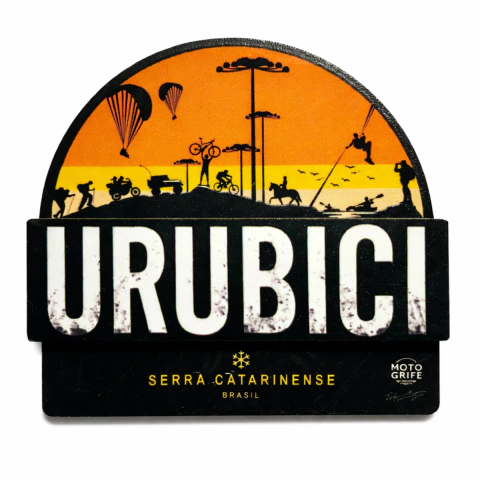 Imã Verniz 3D - Urubici pôr do Sol