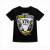 Camiseta Infantil Serra do Corvo Branco Preto