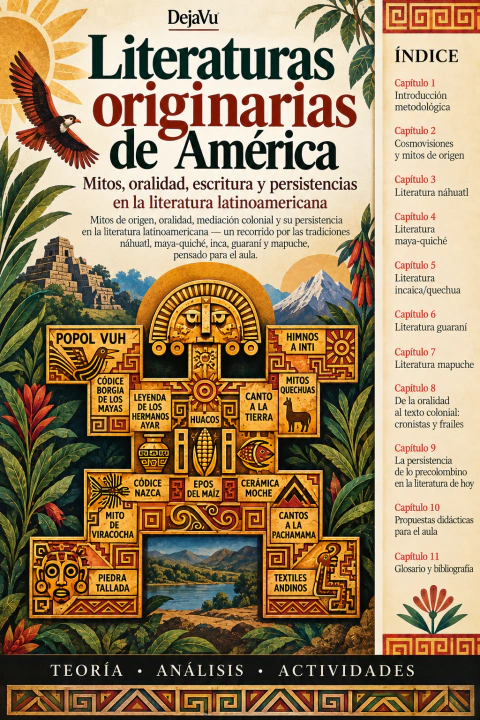 Literaturas originarias de América. Mitos, oralidad, escritura y persistencias en la literatura latinoamericana