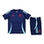 Kit Treino Adulto - Camisa com manga e Shorts - Flamengo Adidas 25/26 - Azul escuro com símbolo adidas em vermelho na internet