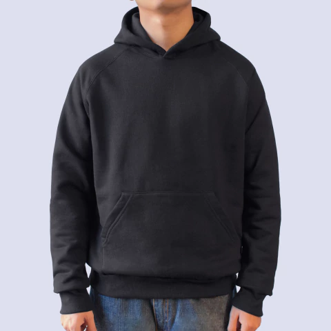 Buzo Hoodie Negro - comprar online