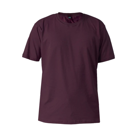 Remera Basica 100% Algodon Bordo - comprar online