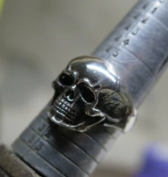 Calavera Sombria PLATA 925 - tienda online