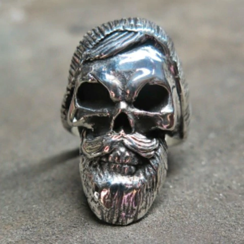 Urban Skull PLATA 925