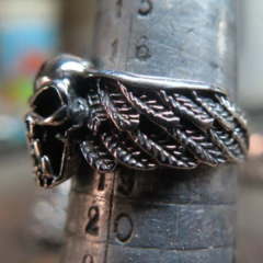 Cráneo Alado PLATA 925 - Moon Beasts