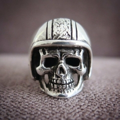 Calavera Biker PLATA 925