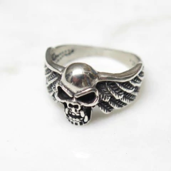 Cráneo Alado PLATA 925 - comprar online