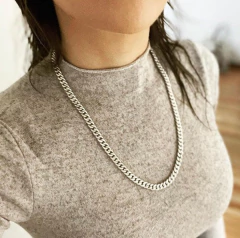 Collar Grumet Hueco PLATA 925 - 55 cm - comprar online