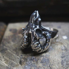 Cráneo Carnero PLATA 925 en internet