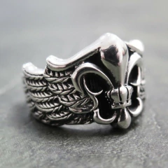 Flor de Lis PLATA 925 en internet