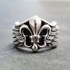 Flor de Lis PLATA 925