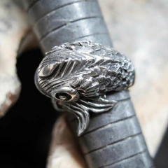 Pez Koi PLATA 925 - comprar online