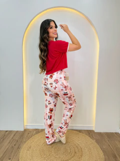Pijama Manga Curta - Doce Aconchego na internet