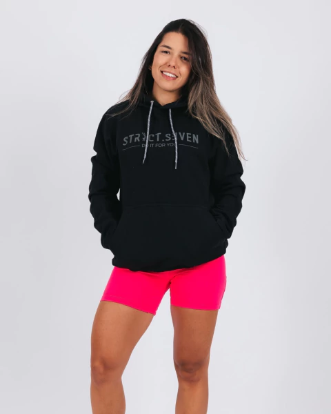 MOLETOM STRICT PRETO