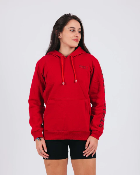 MOLETOM STRICT VERMELHO