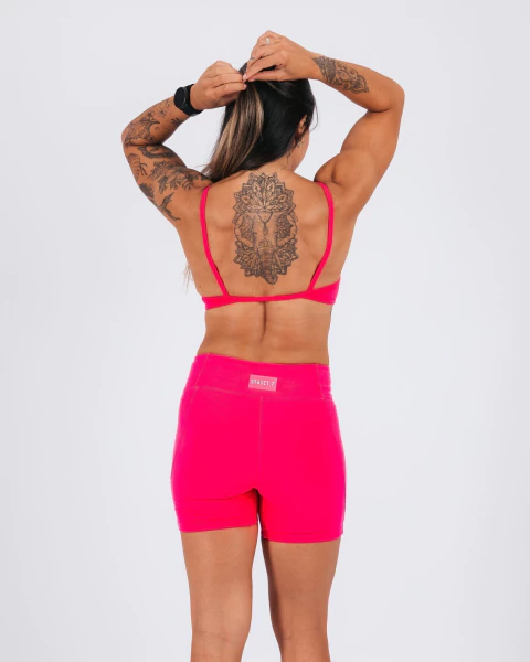 SHORTS ACTIVE ROSA NEON