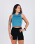 CROPPED C/FORRO AZUL MESCLA - comprar online