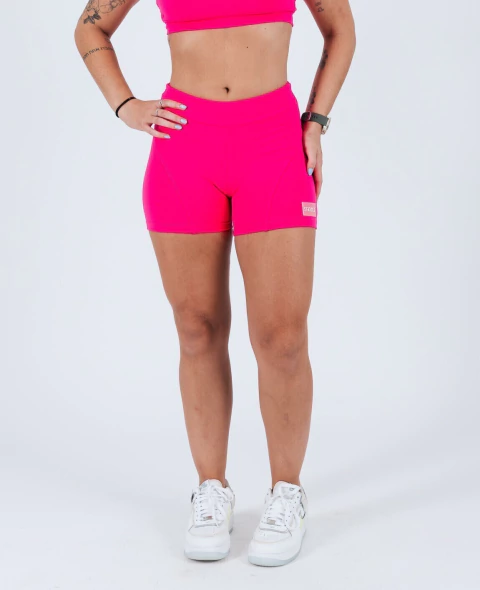SHORTS GLOW ROSA