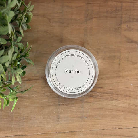 Acuarela Marrón Claro - comprar online