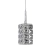 Pendente Cristal Inox Luxo – Ref. 4712