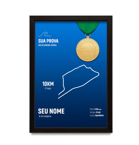 Porta Medalha Personalize I 21x29cm - comprar online