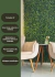 Kit 24 Placas De Samambaia 40x60 Jardim Vertical Artificial Verde - Mac Ecom Decor