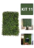 Kit 11 Placas Samambaia 40x60 Jardim Vertical Artificial Verde - comprar online