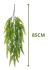 2 Pendentes De Samambaia Artificial Jardim Vertical Folhagem - Mac Ecom Decor