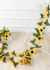 Corrente De Girassol Artificial 2,25m Trepadeira Decoração Amarelo - Mac Ecom Decor