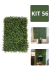 Kit 56 Placas De Samambaia 40x60 Jardim Vertical Artificial Verde - comprar online