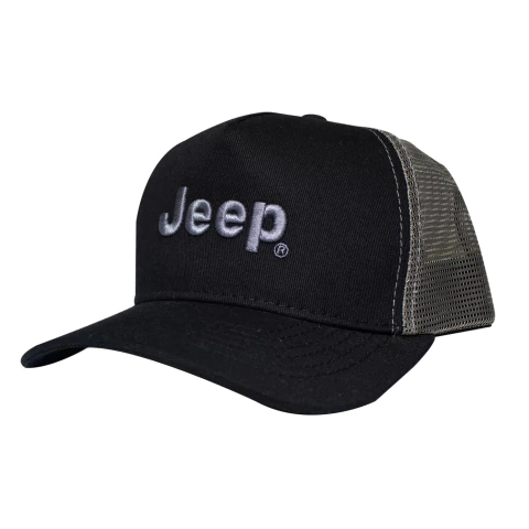 Boné Logo Jeep Preto - comprar online